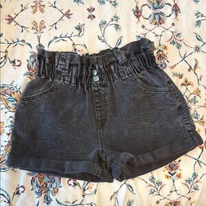Wild Fable Black and White Patterned Shorts